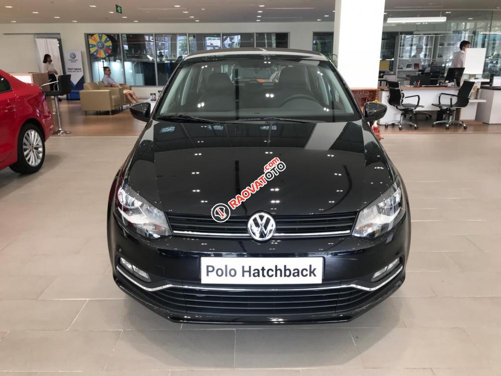 Cần bán xe Volkswagen Polo HB đen - Ưu đãi đặc biệt dịp khai trương-2