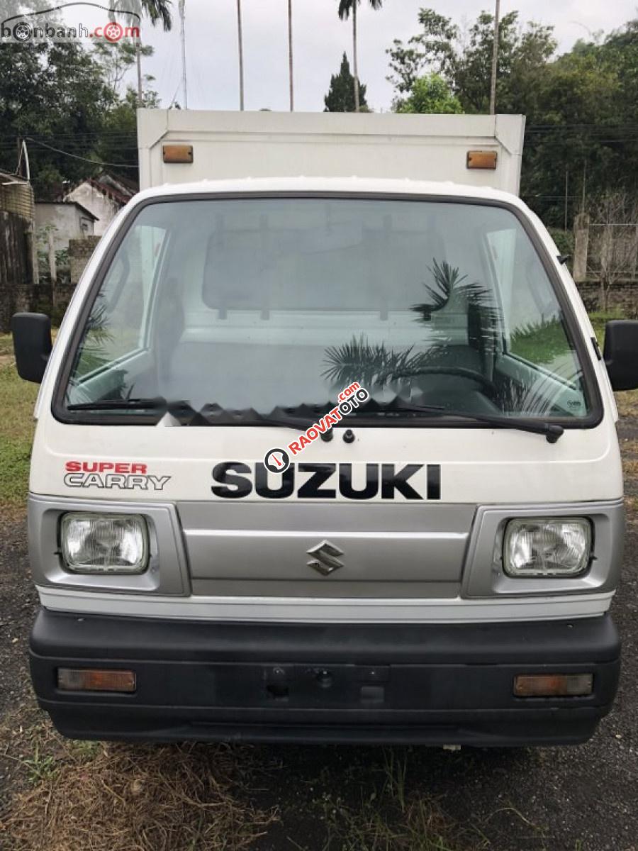 Cần bán xe Suzuki Super Carry Truck 1.0 MT 2015, màu trắng, thùng kín-5