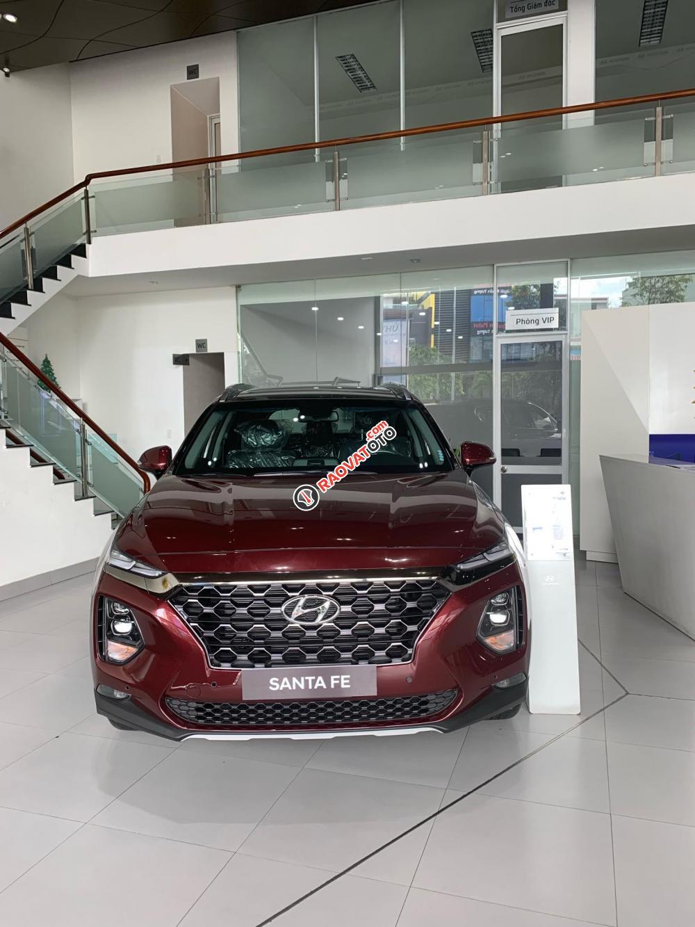 Bán xe 7 chỗ Hyundai Santa Fe 2019 Đà Nẵng - tặng kèm 7 món phụ kiện, hỗ trợ vay vốn 80%, LH 0935.851.446-3