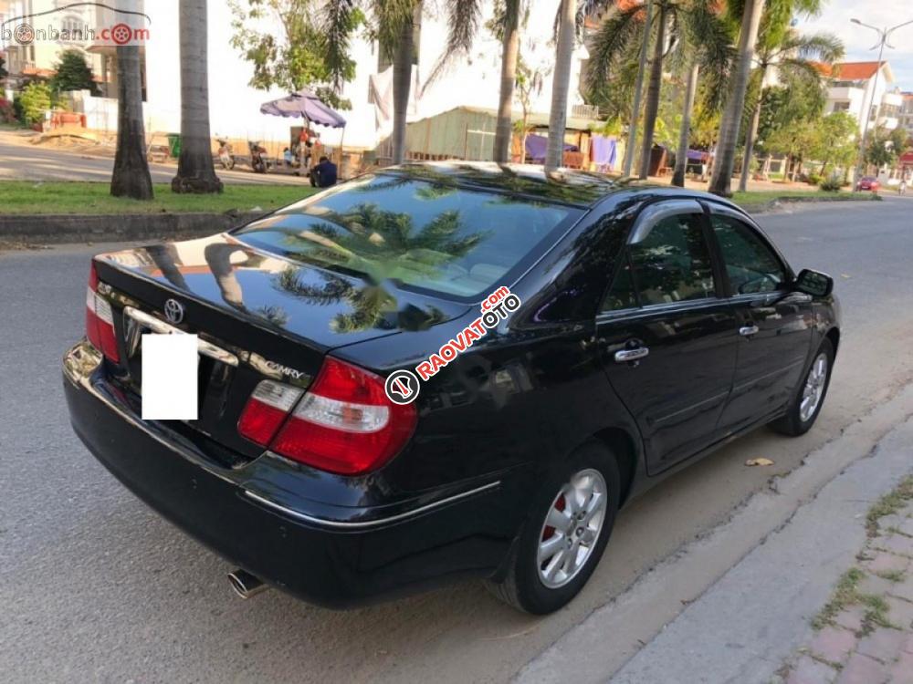 Cần bán Toyota Camry 3.0V, xe sản xuất 2002, số tự động, màu đen, nội thất màu kem, biển 4 số thành phố-7