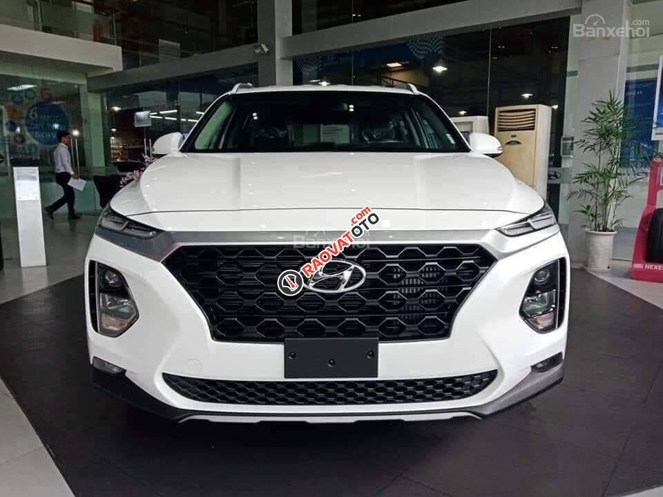 Bán xe Hyundai Santa Fe đời 2019, màu trắng, giảm giá cực Shock!!!!! Lh 0902965732 - Hữu Hân-14