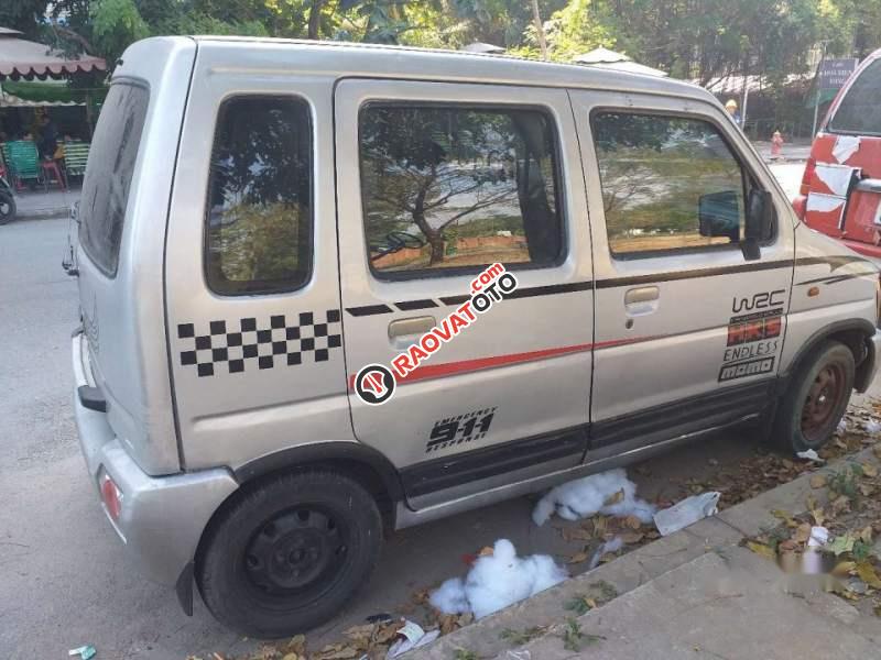 Cần bán gấp Suzuki Wagon R năm 2002, màu bạc, nhập khẩu nguyên chiếc, giá 80tr-2