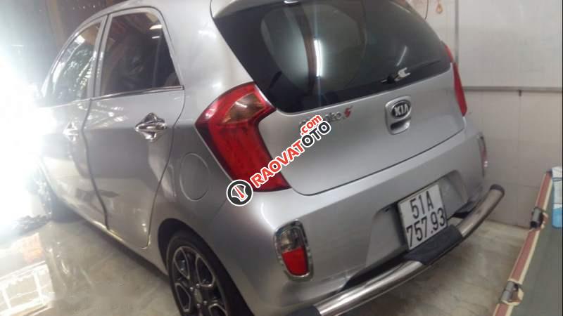 Cần bán Kia Picanto AT đời 2013, màu bạc số tự động, 340tr-4