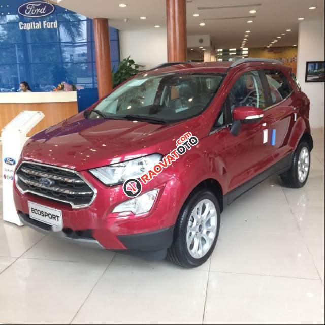 Bán xe Ford EcoSport đời 2019, màu đỏ, 615 triệu-1