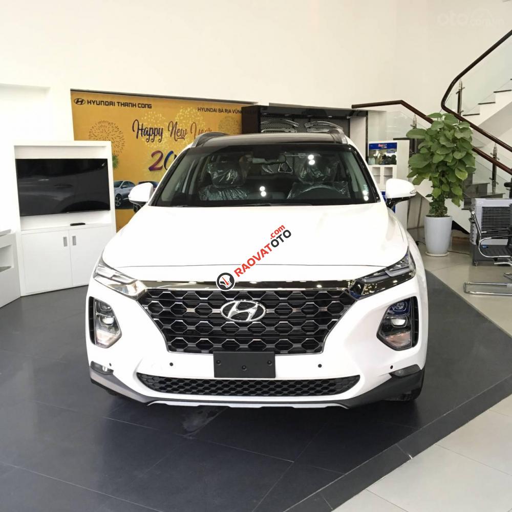 Bán xe Hyundai Santa Fe đời 2019, màu trắng, giảm giá cực Shock!!!!! Lh 0902965732 - Hữu Hân-9