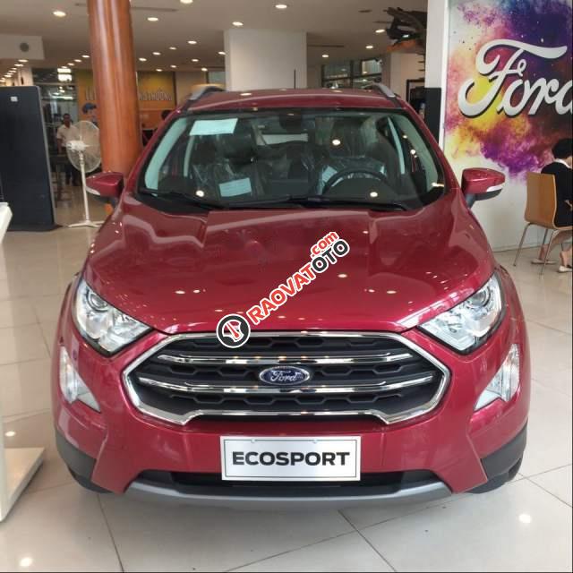 Bán xe Ford EcoSport đời 2019, màu đỏ, 615 triệu-0