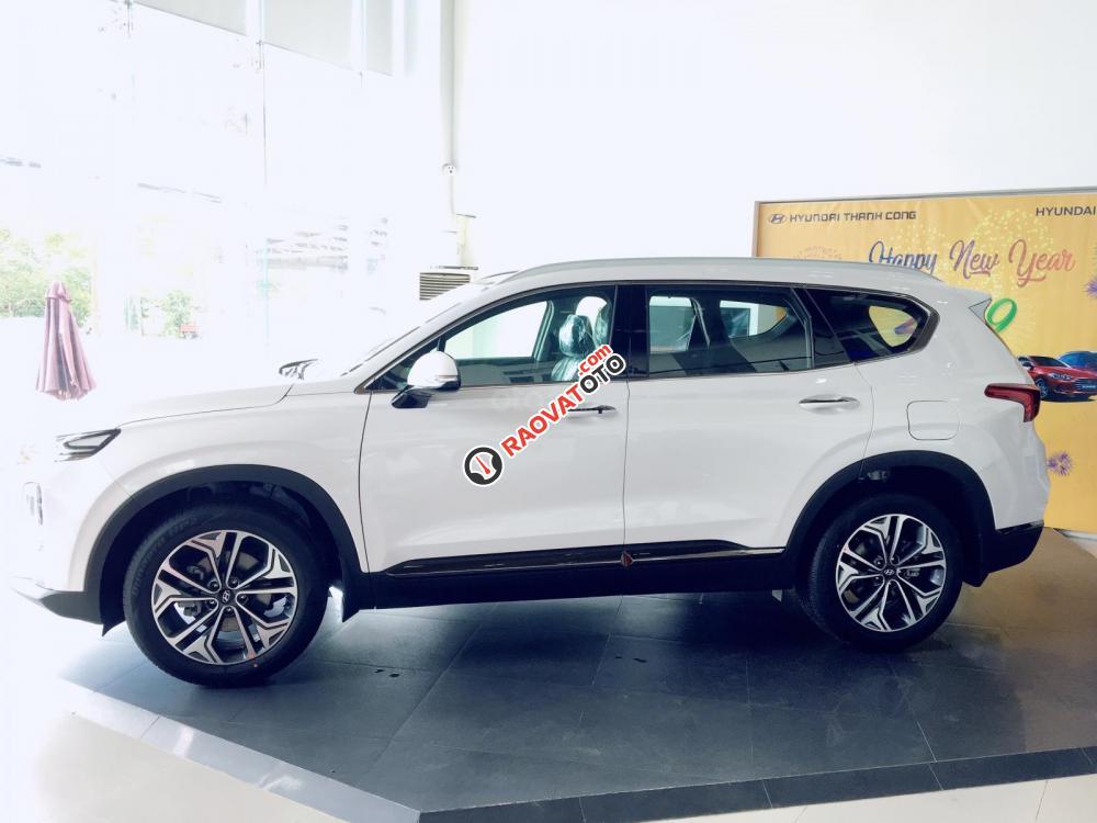 Bán xe Hyundai Santa Fe đời 2019, màu trắng, giảm giá cực Shock!!!!! Lh 0902965732 - Hữu Hân-8