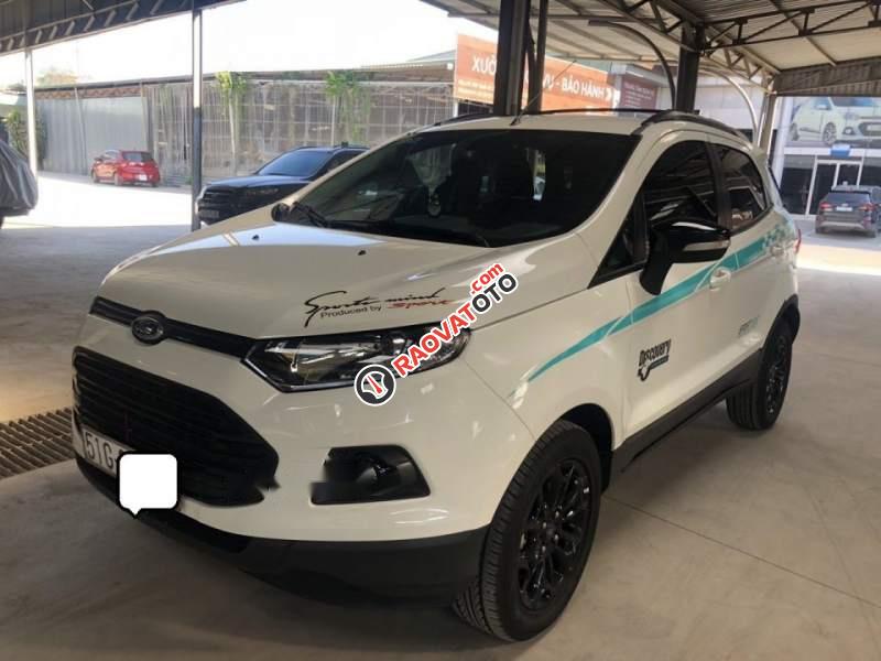 Cần bán lại xe Ford EcoSport 1.5AT Titanium năm sản xuất 2017, màu trắng như mới giá cạnh tranh-1