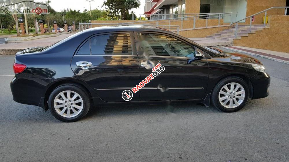 Bán Toyota Corolla Altis 2.0V năm sản xuất 2009, màu đen, xe nhà xài kỹ, đảm bảo không đâm đụng và ngập nước-3