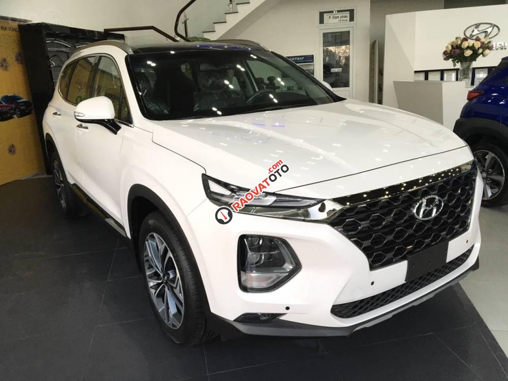 Bán xe Hyundai Santa Fe đời 2019, màu trắng, giảm giá cực Shock!!!!! Lh 0902965732 - Hữu Hân-6