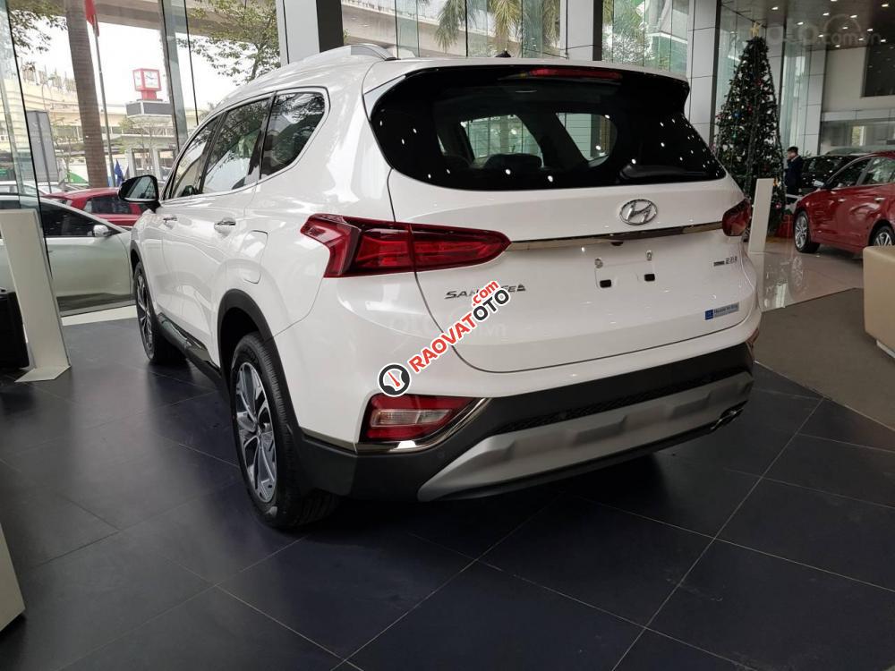 Bán xe Hyundai Santa Fe đời 2019, màu trắng, giảm giá cực Shock!!!!! Lh 0902965732 - Hữu Hân-12