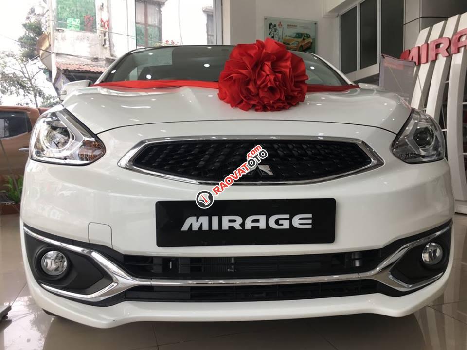 Cần bán Mitsubishi Mirage 2019, màu trắng, xe nhập, giá tốt-8