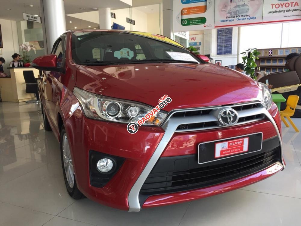 Bán Yaris G 2017 xe đẹp bảo hành chính hãng Toyota, bao kiểm tra tại hãng-3