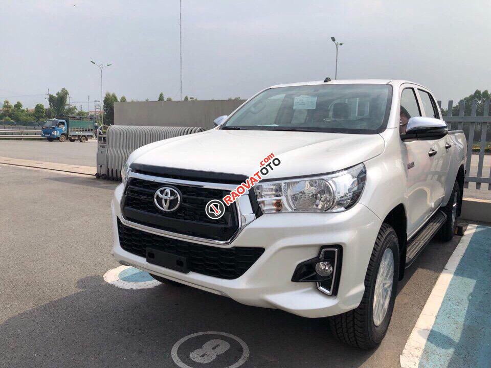 Bán Toyota Hilux 2.4G AT (4X2), màu trắng giá cạnh tranh, khuyến mãi lớn-4