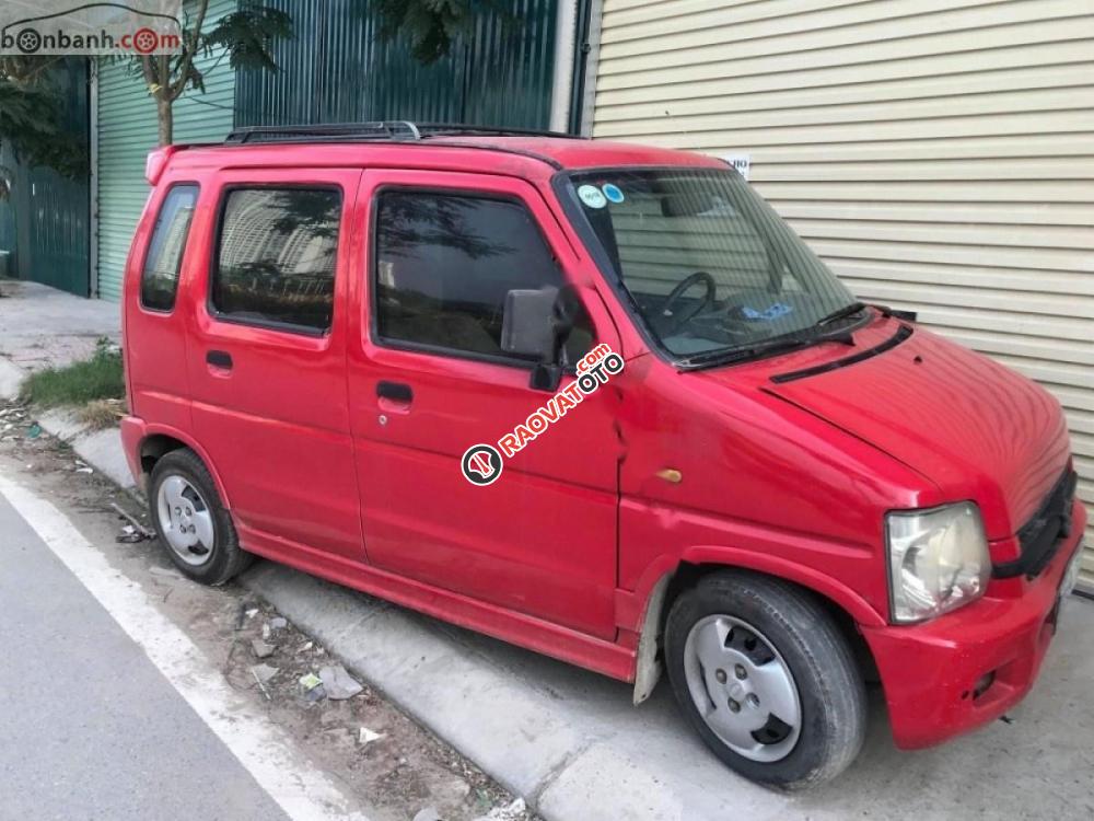 Bán xe Suzuki Wagon R+ đời 2001, màu đỏ chính chủ-4