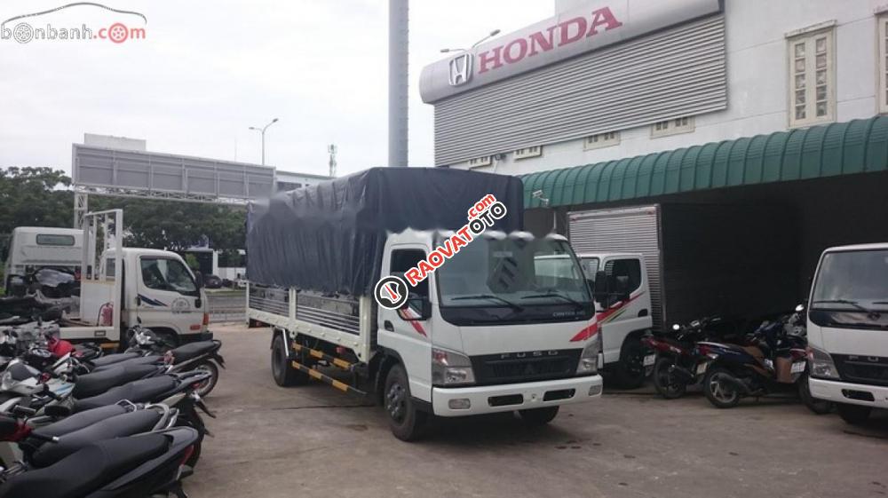 Cần bán xe Fuso Canter 5.5T sản xuất năm 2017, màu trắng-4