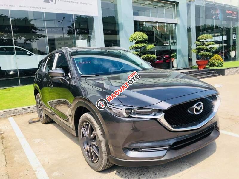 Bán Mazda CX 5 2.0 đời 2019, màu xám, giá tốt-0