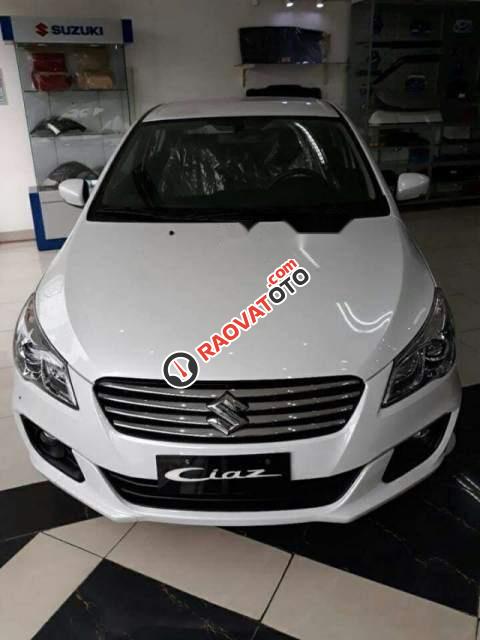 Bán Suzuki Ciaz đời 2018, màu trắng, xe nhập-5