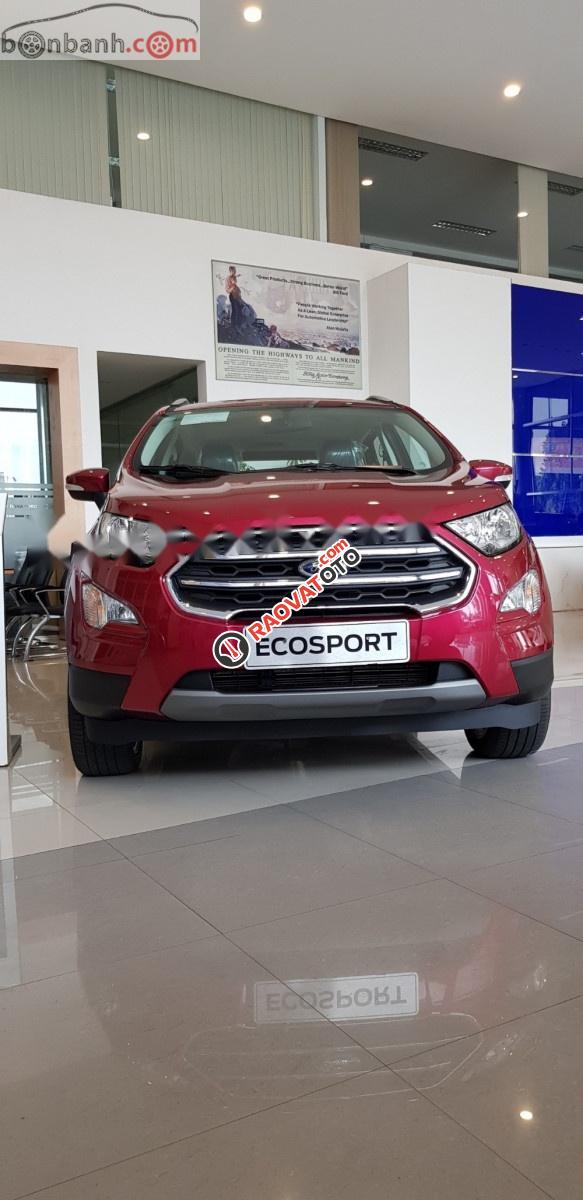 Cần bán Ford EcoSport Titanium 1.5L sản xuất 2019, màu đỏ-0