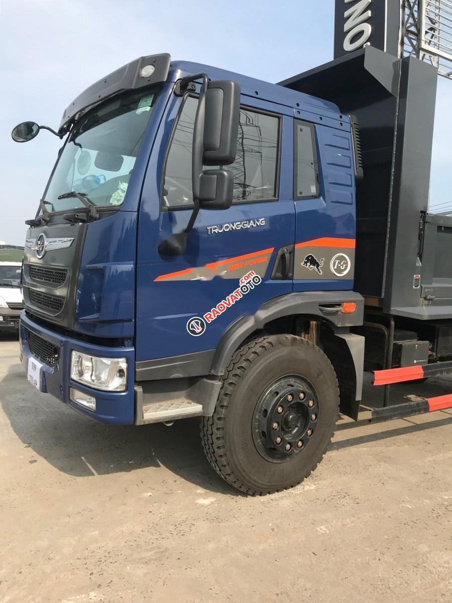Cần bán xe tải Dongfeng 8T75 đời 2017, màu xanh lam-3