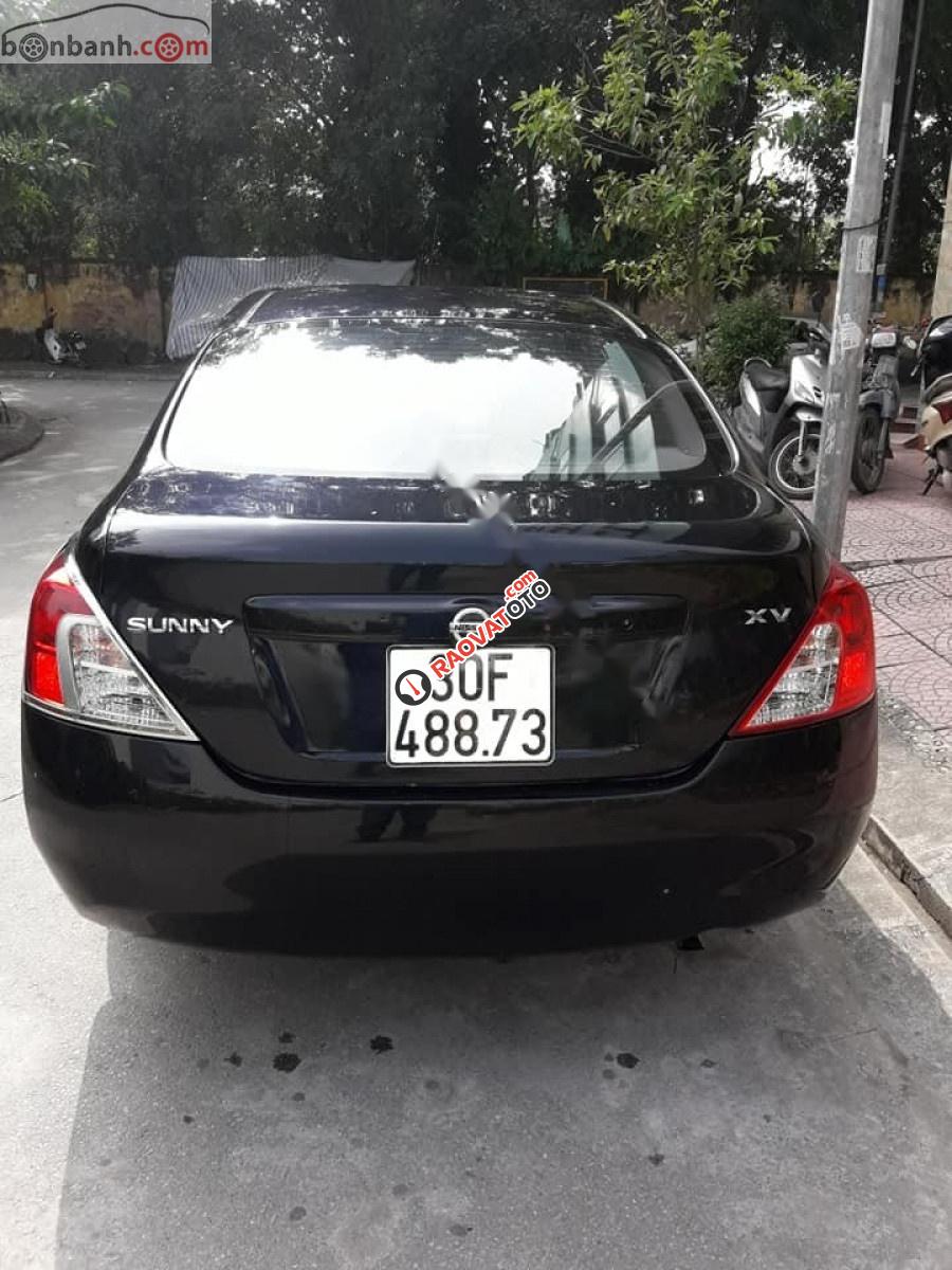 Bán Nissan Sunny XV 1.5AT 2014, màu đen, số tự động, giá 390tr -8