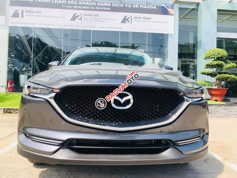 Bán Mazda CX 5 2.0 đời 2019, màu xám, giá tốt-3