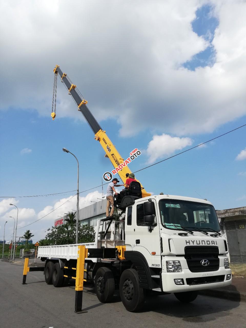 Bán xe cẩu 12 tấn Huyndai - model HD320-1