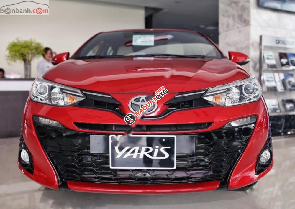 Bán Toyota Yaris 1.5G đời 2019, màu đỏ, nhập khẩu-9