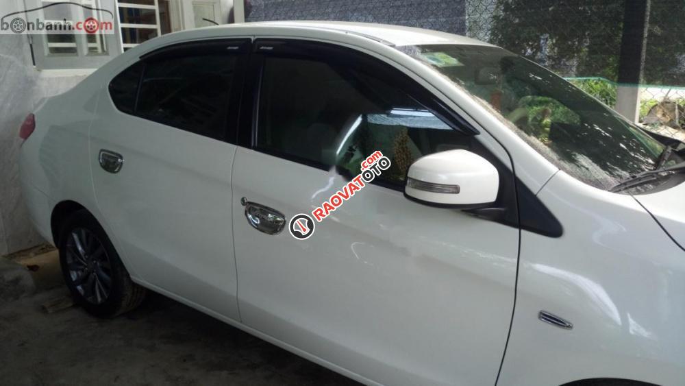 Cần bán xe Mitsubishi Attrage CVT năm 2017, màu trắng, nhập khẩu chính chủ-1