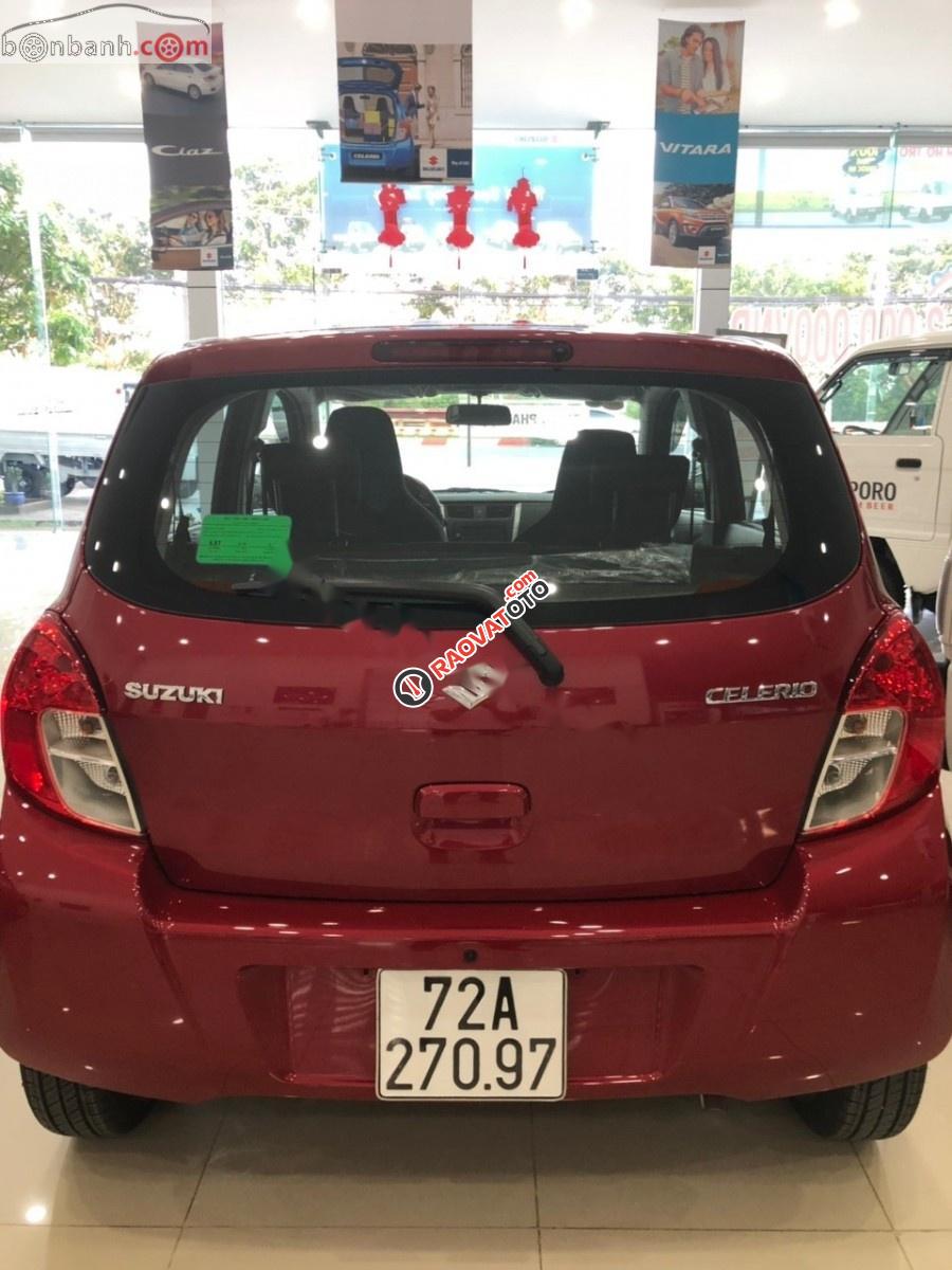 Bán Suzuki Celerio 1.0 AT đời 2018, màu đỏ, xe nhập như mới-4