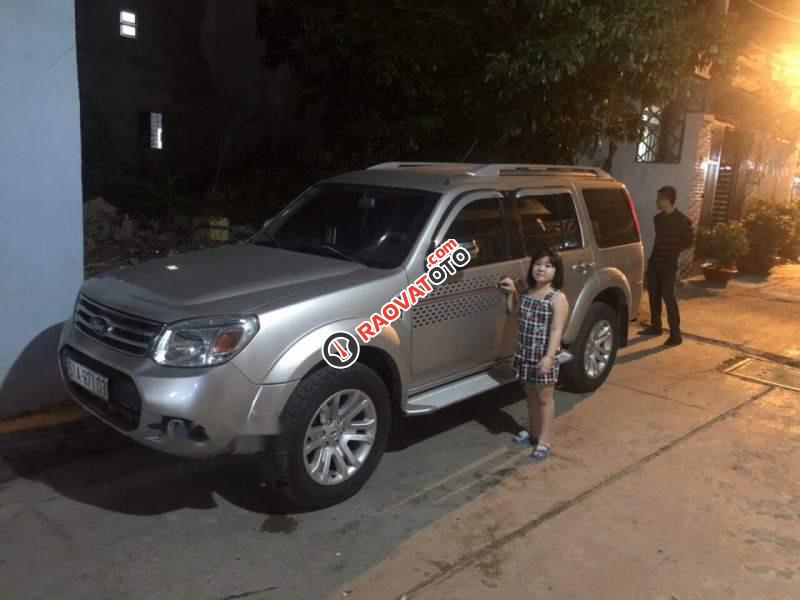 Cần bán xe Ford Everest 4x2 AT 2014, màu bạc, xe chính chủ-0