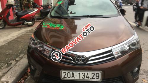 Cần bán Toyota Corolla altis 1.8 AT năm 2015, màu nâu-7