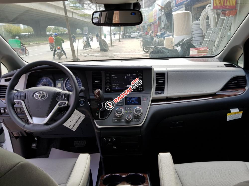 Cần bán Toyota Sienna 3.5 phiên bản Limited nhập Mỹ đời 2019, màu trắng, xe nhập-3