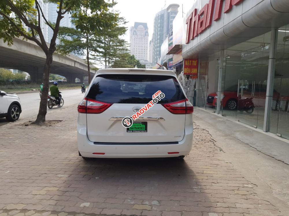 Cần bán Toyota Sienna 3.5 phiên bản Limited nhập Mỹ đời 2019, màu trắng, xe nhập-1