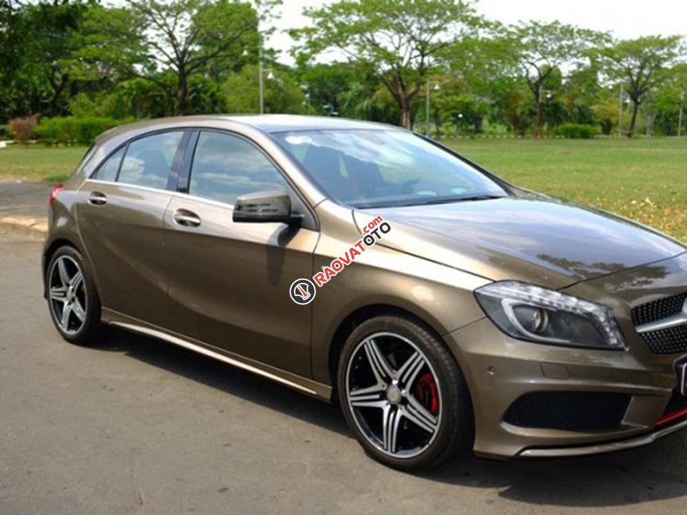 Cần bán gấp Mercedes A250 tự động 2015 màu nâu hoàng kim đẹp-7