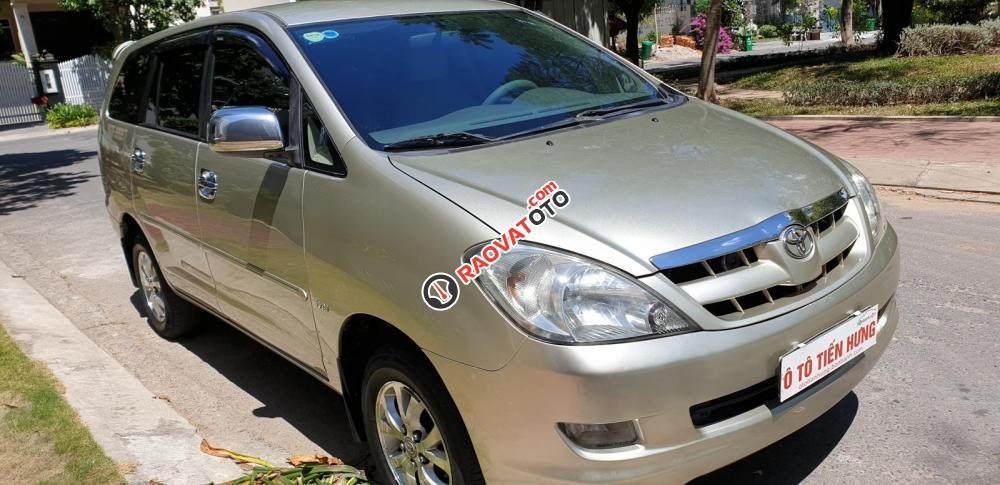 Bán Toyota Innova G 2.0 số sàn đời T5/2008 màu ghi vàng 1 đời chủ mới 80%-1