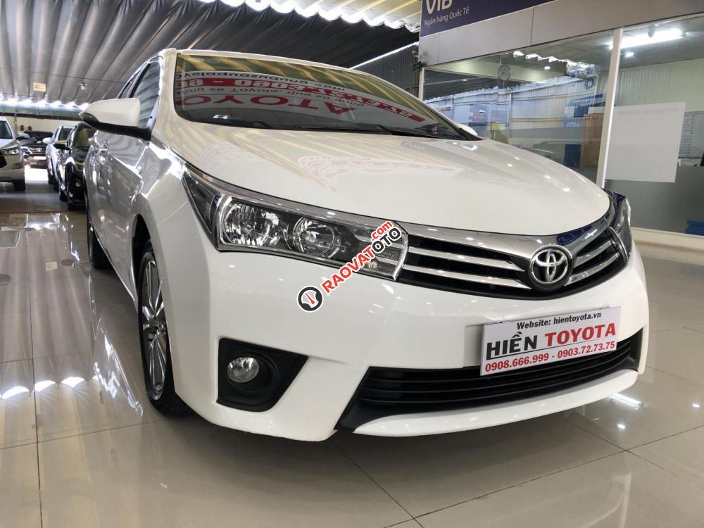 Cần bán Toyota Corolla altis 1.8 CVT sản xuất 2016, màu trắng, 690 triệu-1