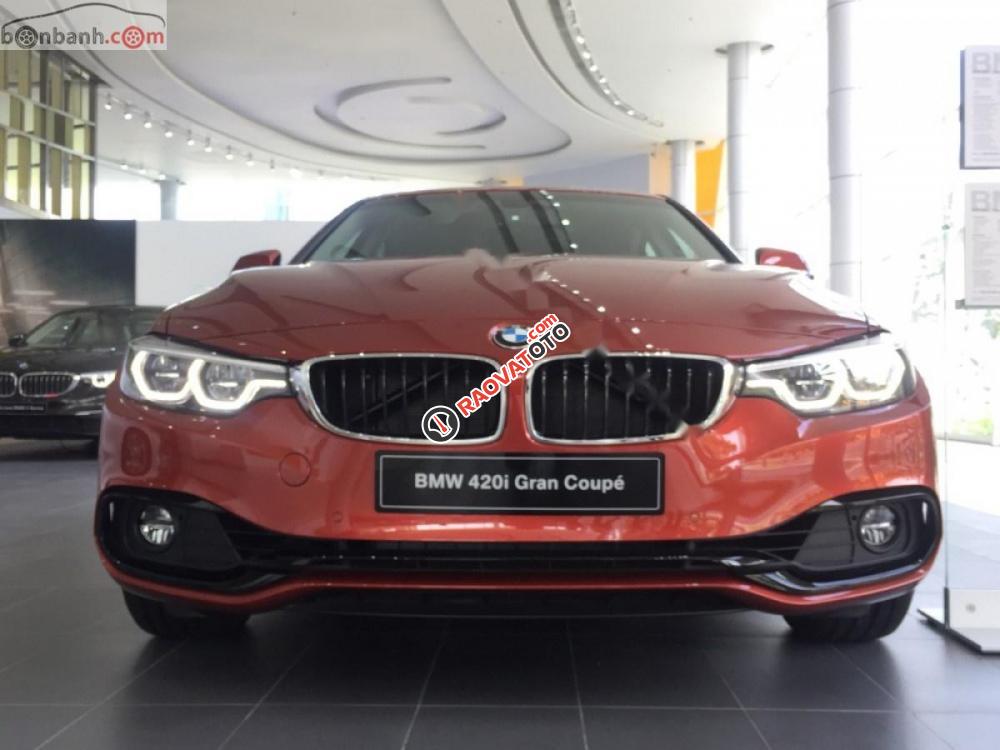 Bán BMW 4 Series 420i Gran Coupe 2018, màu đỏ, xe nhập-0