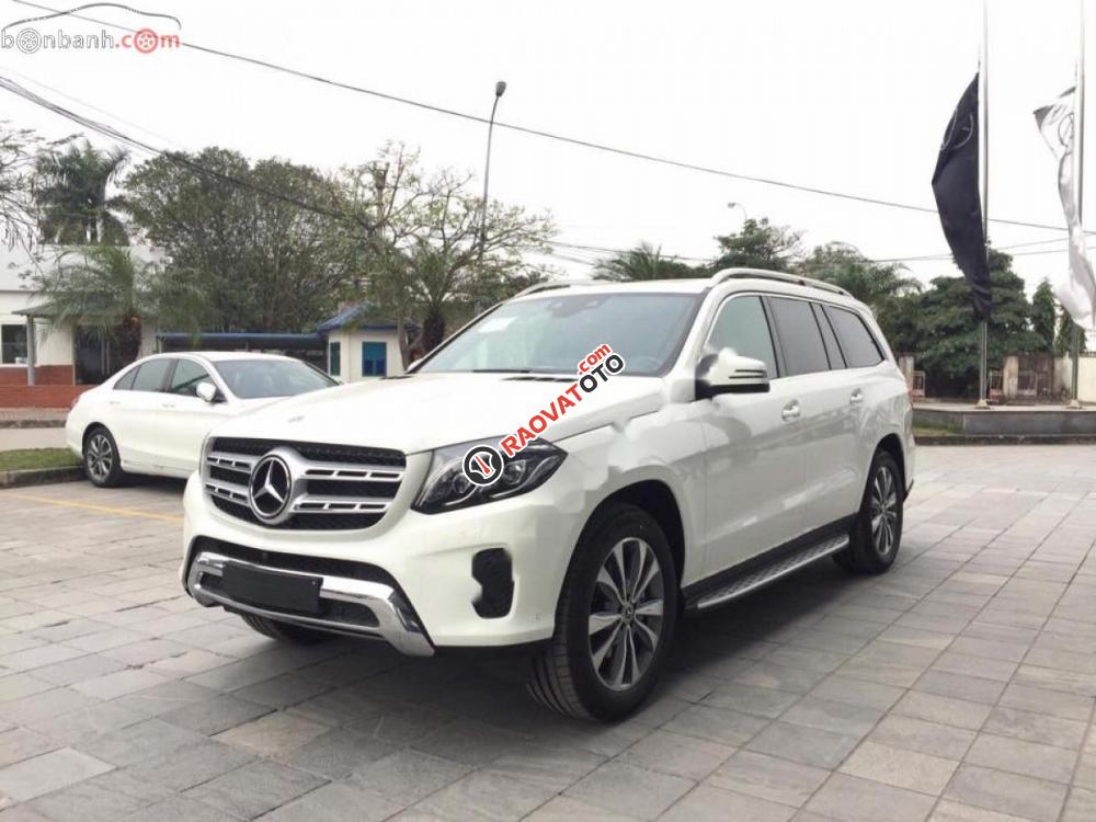 Cần bán Mercedes GLS400 sản xuất 2019, màu trắng, nhập khẩu-0