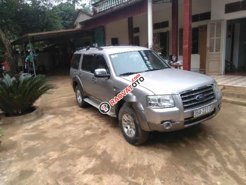 Bán Ford Everest 4x2MT sản xuất 2007, màu bạc, chính chủ-1