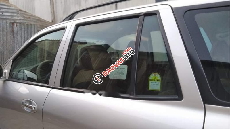 Bán Hyundai Santa Fe Gold năm sản xuất 2004, màu bạc, nhập khẩu, xe em mới bảo dưỡng-0