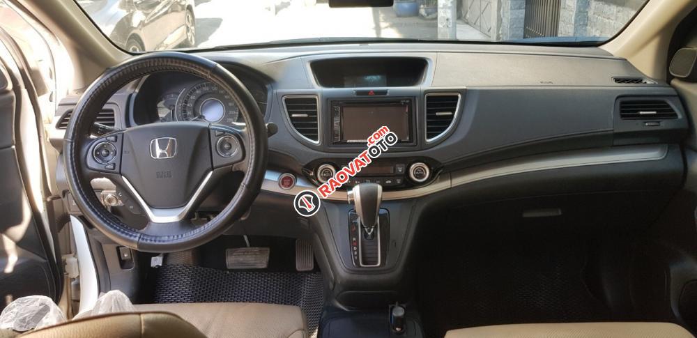 Bán ô tô Honda CR V 2.0 năm sản xuất 2015, màu trắng, bao kiểm tra tại hãng-4