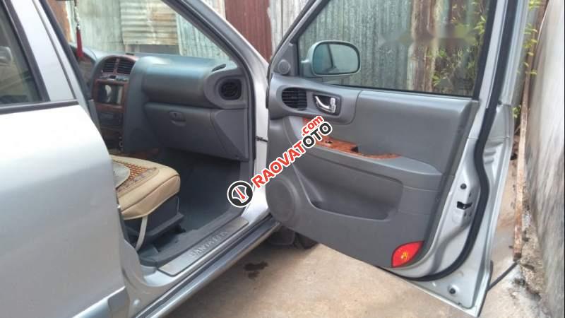 Bán Hyundai Santa Fe Gold năm sản xuất 2004, màu bạc, nhập khẩu, xe em mới bảo dưỡng-3