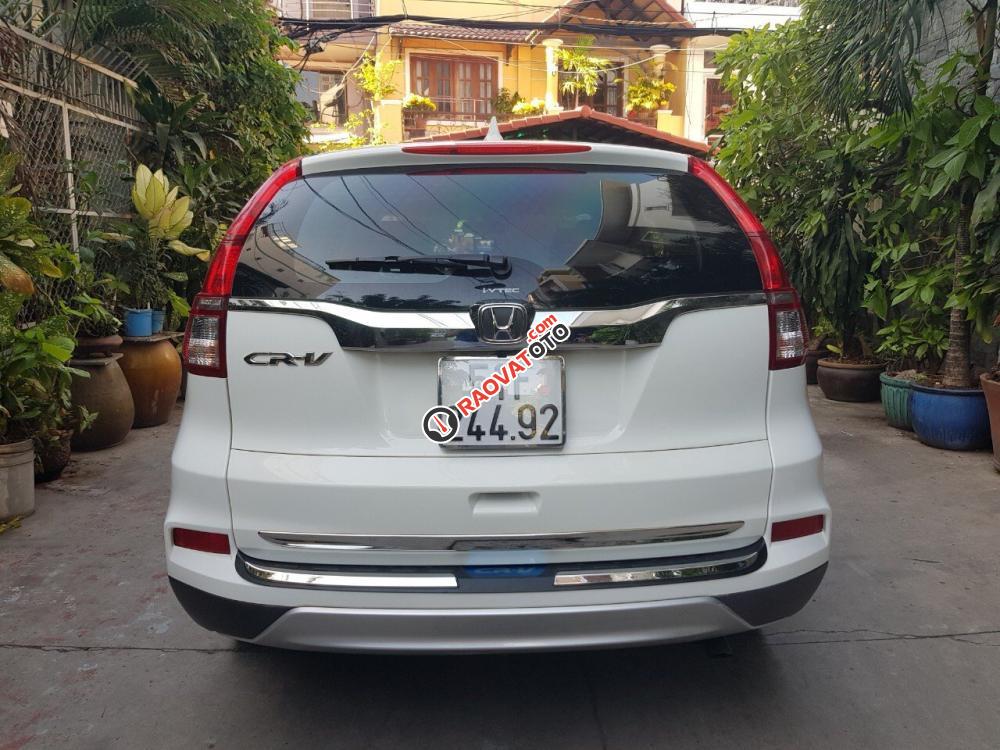 Bán ô tô Honda CR V 2.0 năm sản xuất 2015, màu trắng, bao kiểm tra tại hãng-3