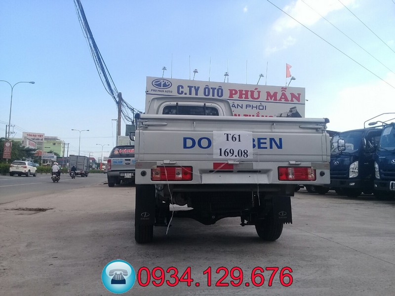 Xe tải Dongben 870kg, 800kg, 700kg, 600kg thùng dài 2.45 mét-2