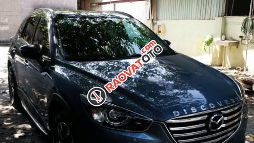 Bán Mazda CX 5 2.0 AT đời 2017, màu xanh lam-1