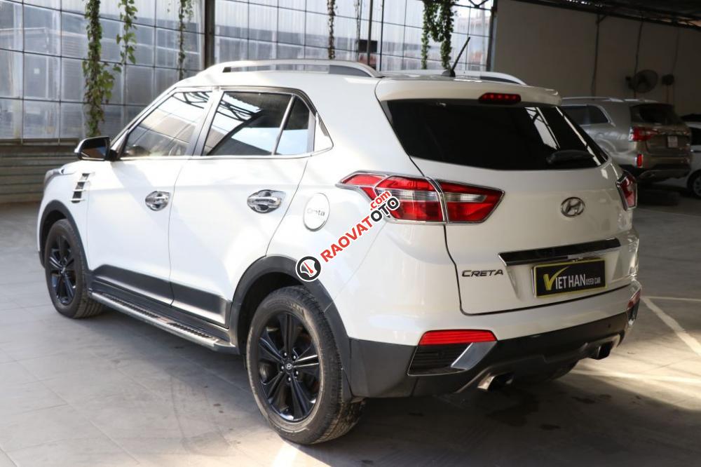 Cần bán Hyundai Creta 1.6AT sản xuất năm 2016, màu trắng, nhập khẩu nguyên chiếc, 666tr-9