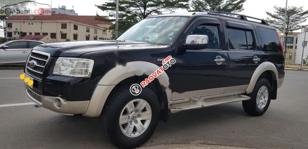 Cần bán xe Ford Everest 2.5 MT 2007, màu đen, giá 358tr-7