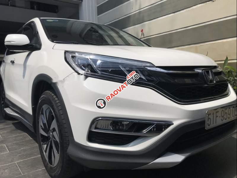 Bán xe Honda CR V 2.4 đời 2016, màu trắng giá cạnh tranh-5