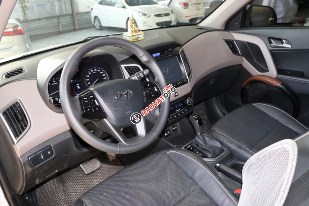 Cần bán Hyundai Creta 1.6AT sản xuất năm 2016, màu trắng, nhập khẩu nguyên chiếc, 666tr-7
